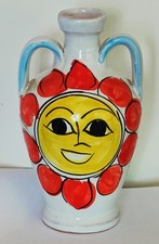 Bottiglia Stile De Simone Ceramica Sicula Sicilia Sole Azienda vinicola grasso 
