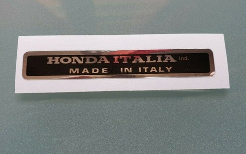 Honda italia adesivo - italia, telaio