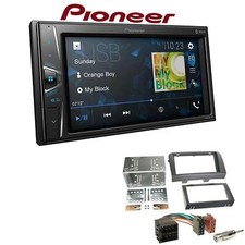 Pioneer Autoradio Bluetooth Touch Screen USB per Fiat Croma 2005-2010 Nero