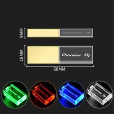 CHIAVETTA USB PIONEER DJ LED USB 2.0 PEN DRIVE VARI COLORI UNITA ESTERNA 64/128