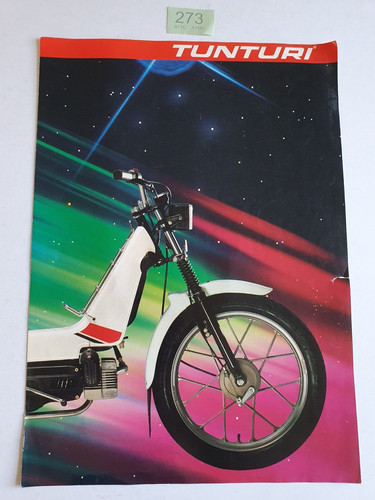 Tunturi 50cc banchure moto vlf - 50cc,