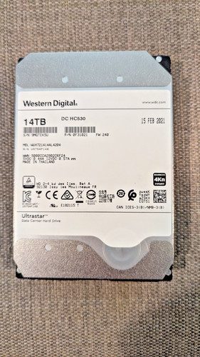 Hdd ultrastar hc530 - 14, tb