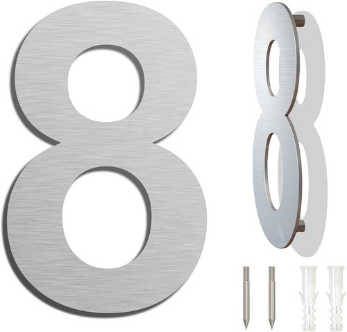 Numero civico moderno 9 - civico,