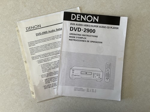 Denon dvd 2900 lettore - dvd-2900,