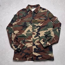 Camicia Uomo Vintage Anni 2000 Militare Mimetica - Taglia L