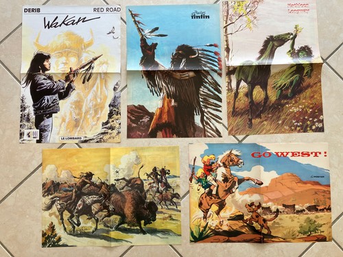 Tintin kuifje poster - -,