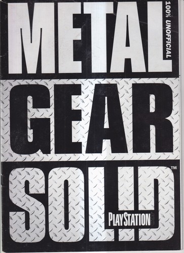 Metal gear solid inserto - solid,
