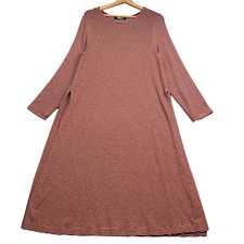 MAMA B Vestito Donna S M Maglione Rigato Lagenlook Jersey Classico Italia Riga Lungo