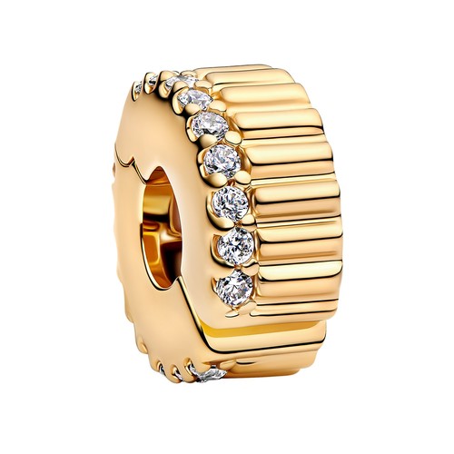 Pandora clip charm oro - pandora,