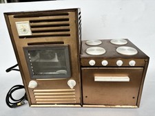 VINTAGE 1967 ARGO DELUXE MAGIC COOL FORNO FORNELLO SET JUNIOR CHEF FORNO