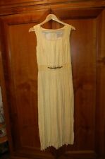 Moser Salisburgo - Vestito tirolese donna, giallo, Cotone, tg D36, Usato