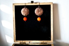 Orecchini artigianali a forma