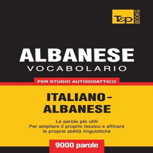 Vocabolario italiano albanese - vocabolario, italiano-albanese
