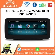 Autoradio 10,25'" Android 14 CarPlay per Mercedes-Benz Classe B W246 NTG5.0 4+64G