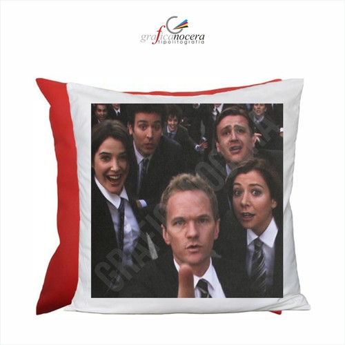 Cuscino quadrato how met - cuscino,