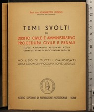 TEMI SVOLTI DI DIRITTO CIVILE