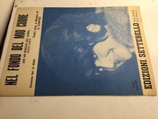 SPARTITO MUSICALE MINA-NEL FONDO DEL MIO CUORE