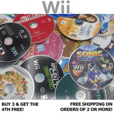 Loose Wii Games - Buy 3 & Get