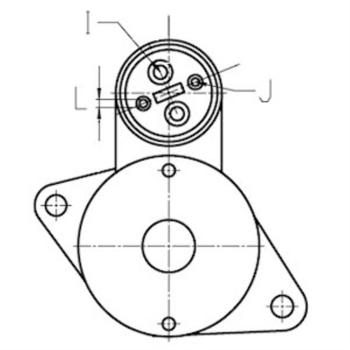 Motorino avviamento - motorino, di