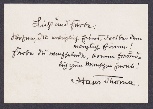 Hans thomas pittore - hans, grafico