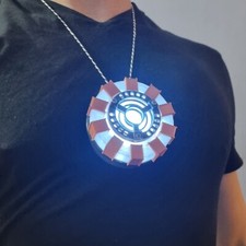 Iron Man Wearable Arc Reactor - Tony Stark Cosplay Accessory