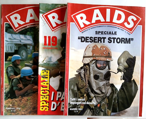 Riviste raids mensile di - raids,
