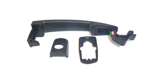 Leva porta completa nera - dx,