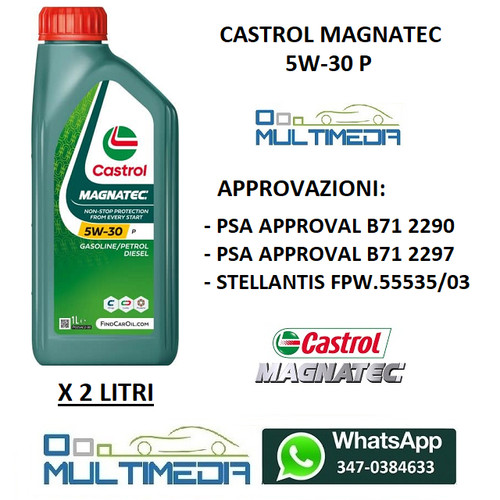 Litri olio motore castrol - litri,