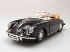 Porsche 356 B Cabrio 1961 Nero