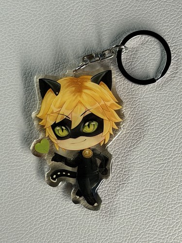 Portachiavi acrilico cat noir - cat,