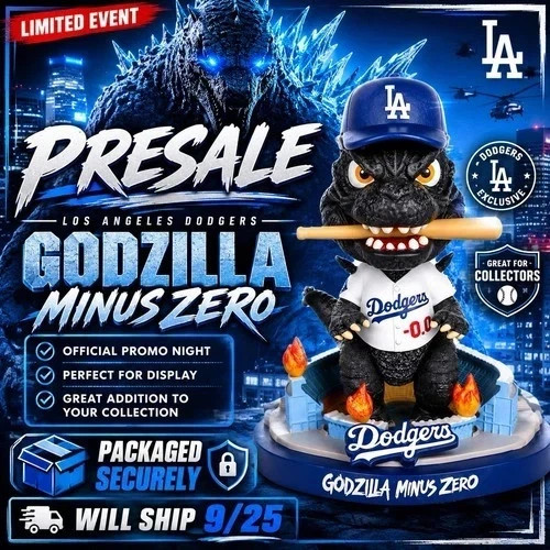 Bin 2026 dodgers - dodgers, godzilla