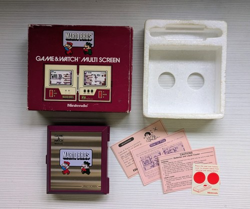 Nintendo game watch mario - game,