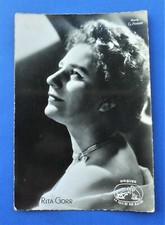 Cartolina Postcard Rita Gorr Opera lirica Voce del padrone Radio Montecarlo