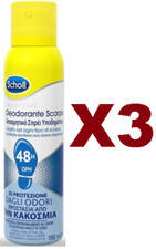 3 PZ SCHOLL DEODORANTE PER