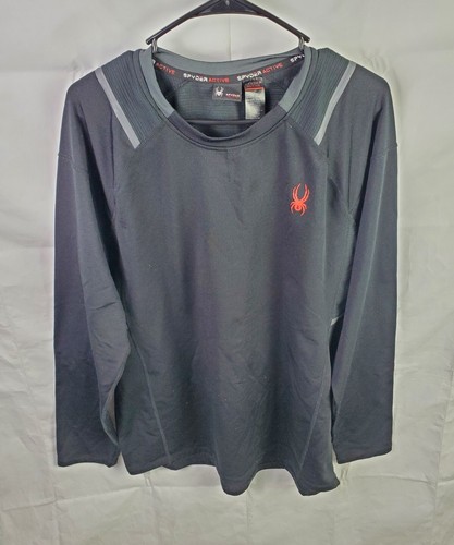 Spyder camicia uomo nera - camicia,