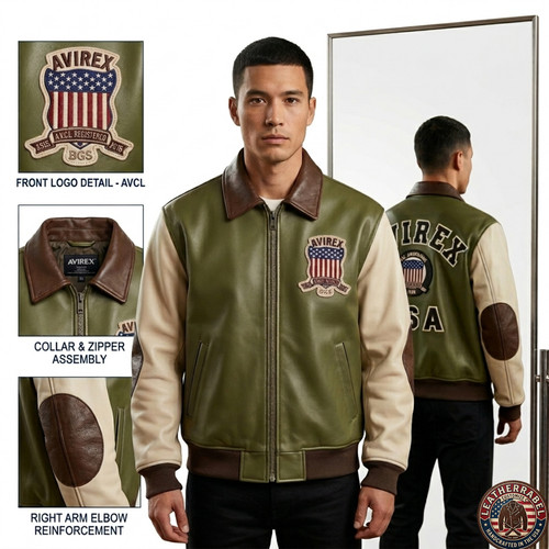 Giacca bomber uomo avirex - giacca,