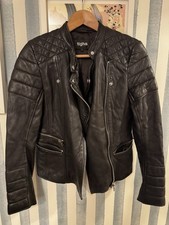 Giacca di pelle donna taglia S