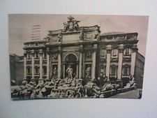 CARTOLINA VINTAGE ROMA FONTANA