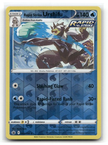 Rapid strike urshifu - rapid,