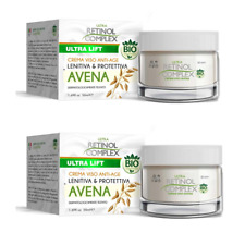 Stock 2 Retinol Complex Crema Viso BIO Anti Age Avena  Lenitiva Nutriente