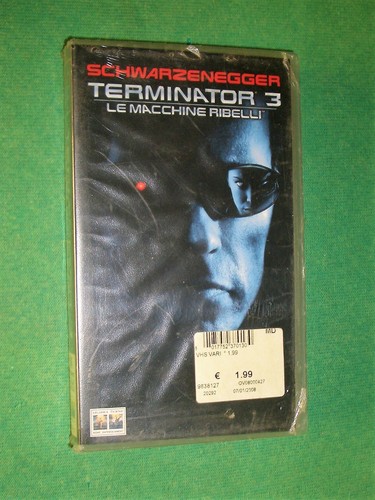 Vhs terminator macchine - vhs, le