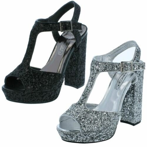 Sandali glitterati con - glitterati,