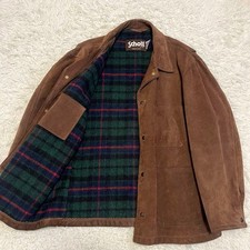 Giacca pelle scamosciata