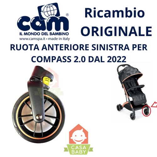 Ruota anteriore sinistra nero - sinistra,