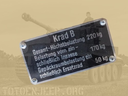 Plaquette label plaque - plaque, german