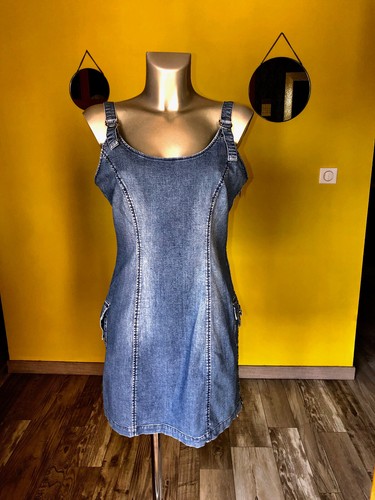 Carino vestito tuta jeans - tuta, in