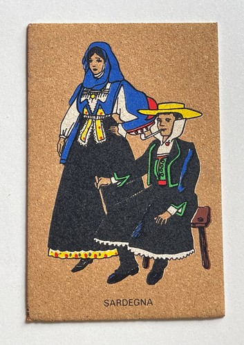 Costumi sardegna cartolina - -,