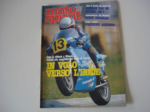Motosprint 1982 prova - motosprint, 22/1982