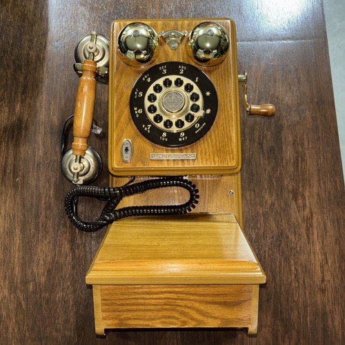 Telefono parete legno - da,