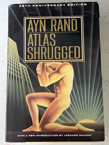 1992 1st print atlas - 1992, shrugged